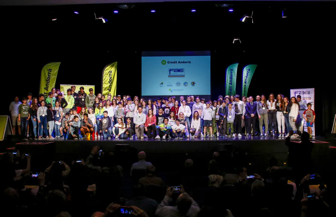 L’Esquí Club Arinsal Pal rep el premi al Mèrit Esportiu