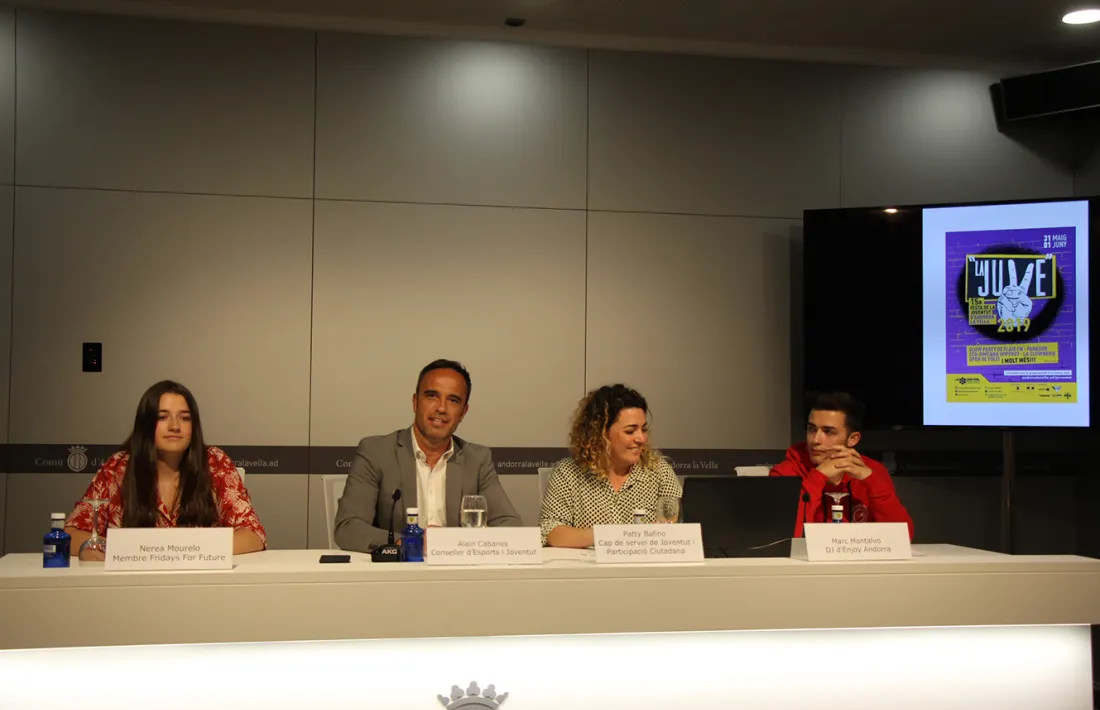 La presentació de la Festa de la Joventut va tenir lloc al Centre de Congressos.