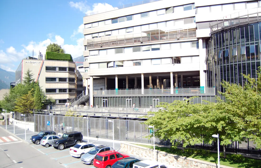 Vista general del col·legi espanyol María Moliner d'Escaldes-Engordany.