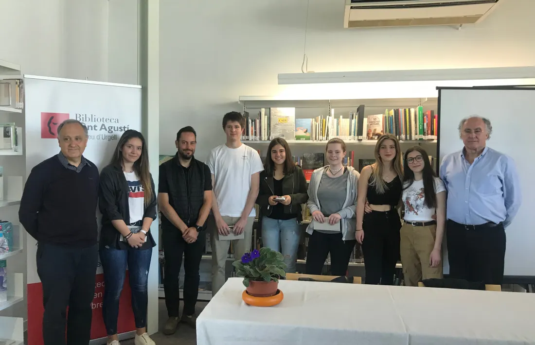 Els premis es van lliurar a la biblioteca Sant Agustí de la Seu d’Urgell.