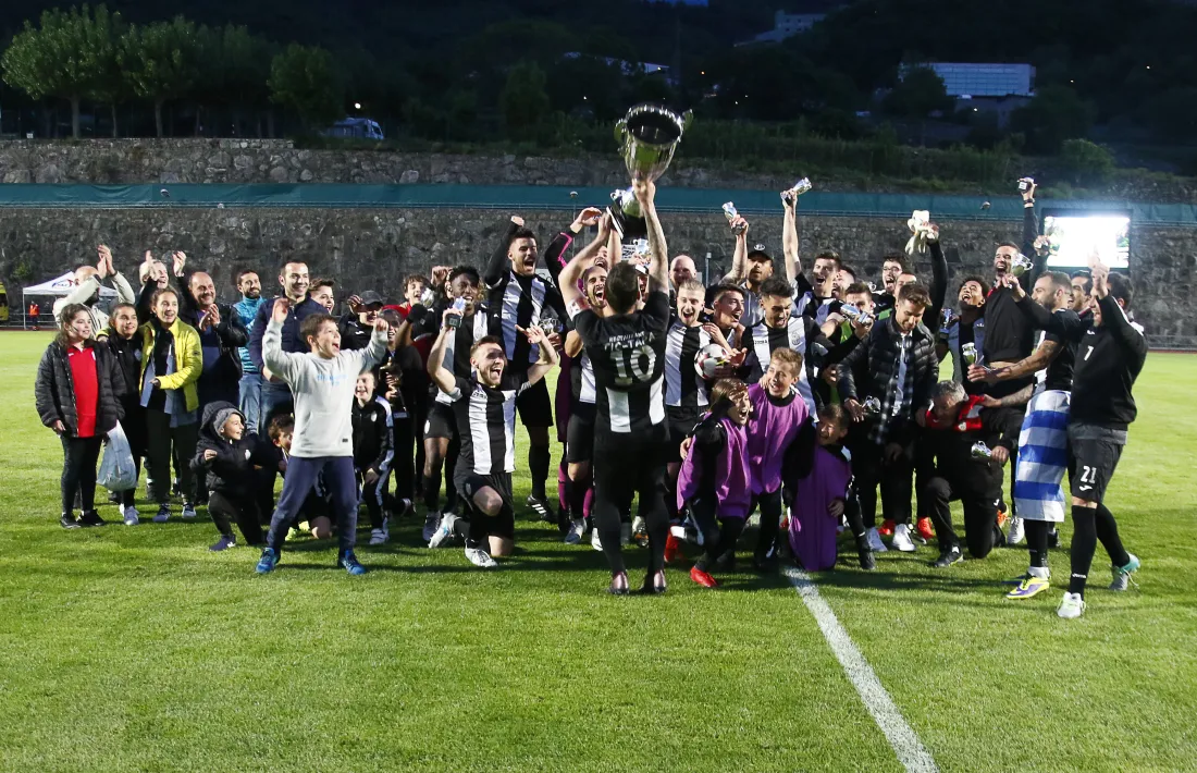 UE Engordany, campió i a Europa