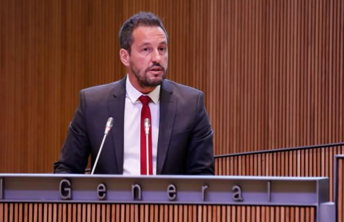 El conseller general del PS Pere López.