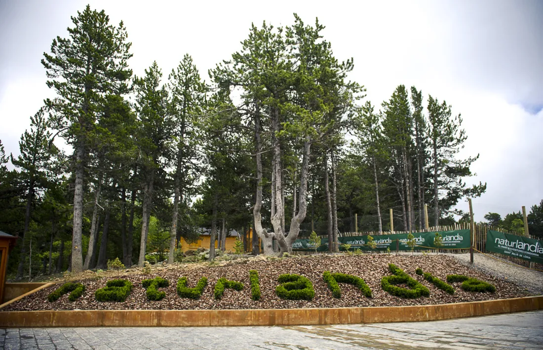 Les instal·lacions a la cota 1.600 de Naturlàndia.