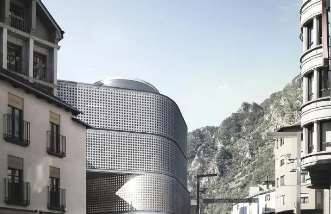 Imatge de l’edifici projectat per Lleure 3D per acollir el casino.