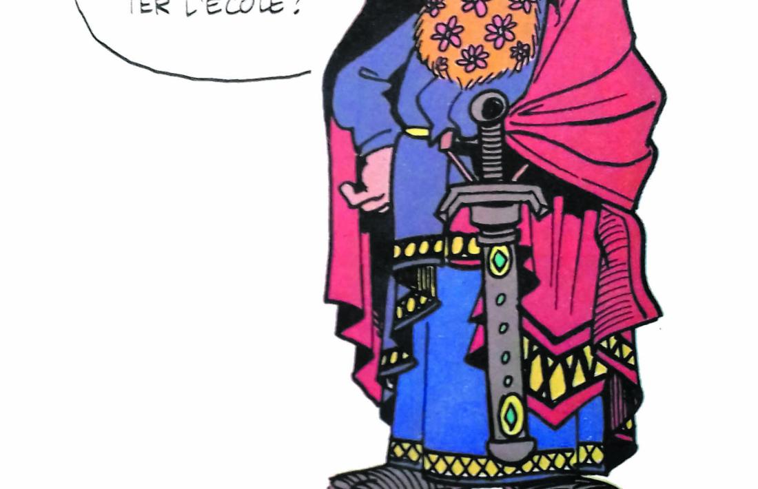 Brometa imperial del Gran Carlemany, sortida novament del llapis de Didgé.