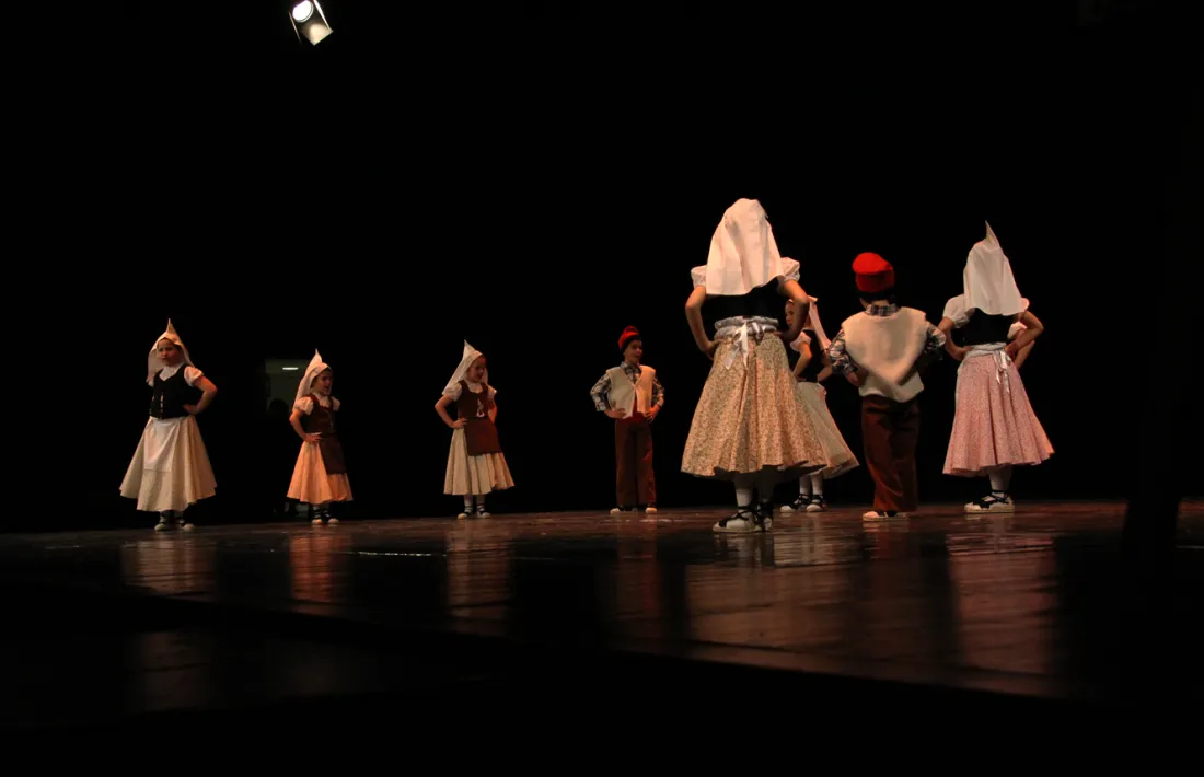 Una de les activitats de la campanya de Mans Unides, l'aplec d'esbarts.