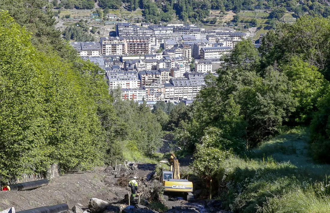 Comencen les obres de la xarxa de calor urbana d’Andorra la Vella