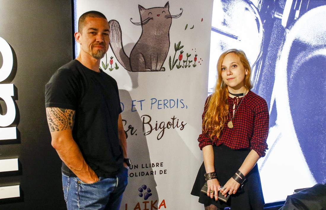 La presentació de ‘No et perdis, Sr. Bigotis’ va tenir lloc ahir a la tarda a la FNAC.