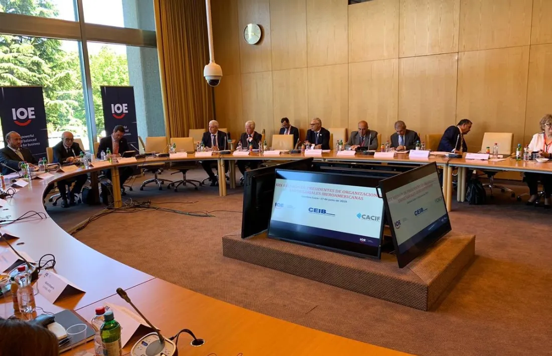 El traspàs de la presidència ‘pro-témpore’ del CEIB va tenir lloc ahir a Ginebra durant la reunió d’organitzacions empresarials.