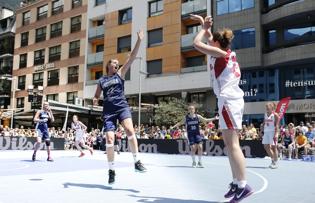 La jugadora de la selecció de bàsquet 3x3 Alba Pla.