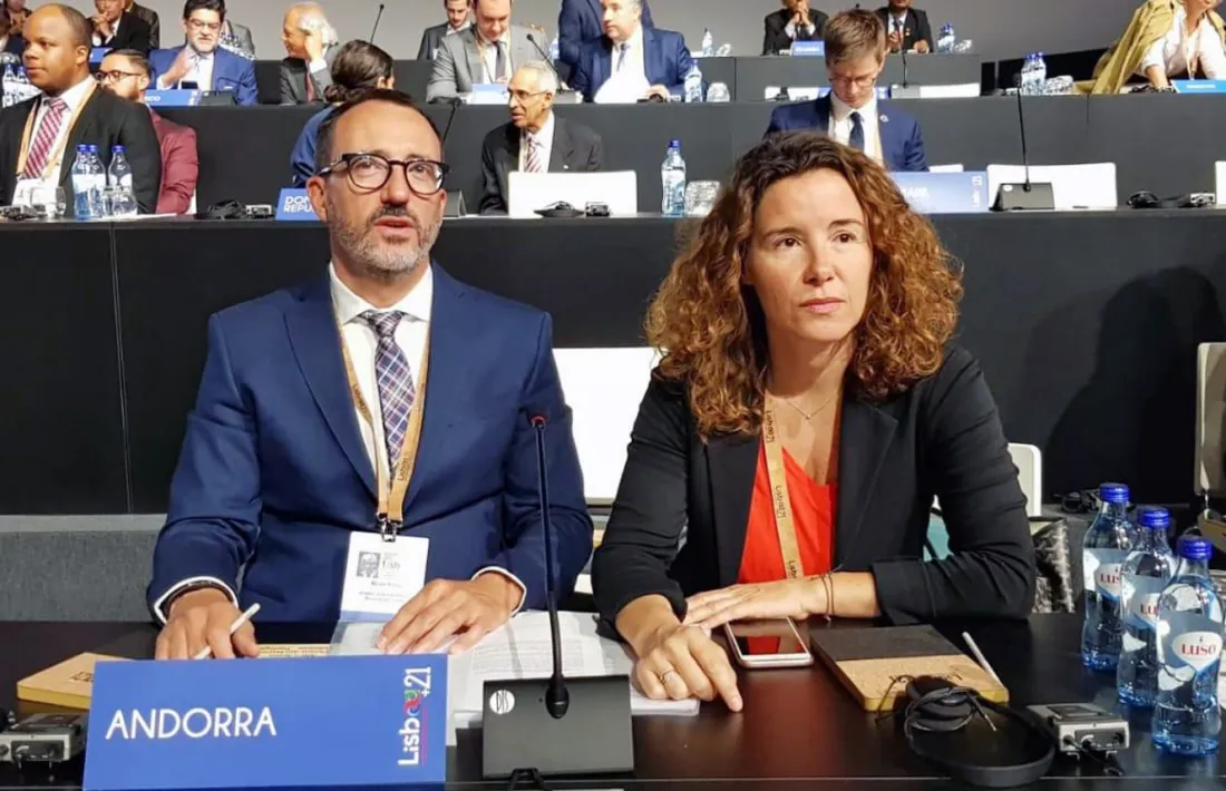 El ministre d'Afers Socials, Habitatge i Joventut, Víctor Filloy, a la Conferència Mundial de Ministres de Joventut 2019 i Fòrum de Joventut +21.