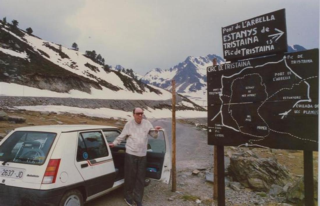 Martí i Pol, a les portes de Tristaina: era el 1987.