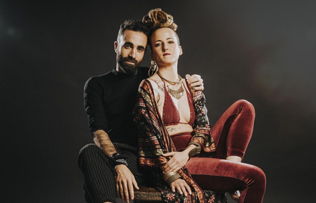Andreu Roig i Paula Giberga, l'ànima de La Folie, que s'estrena aquesta tarda al River.