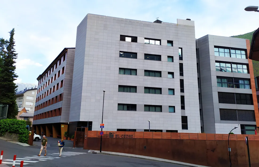 Les instal·lacions del centre sociosanitari El Cedre.