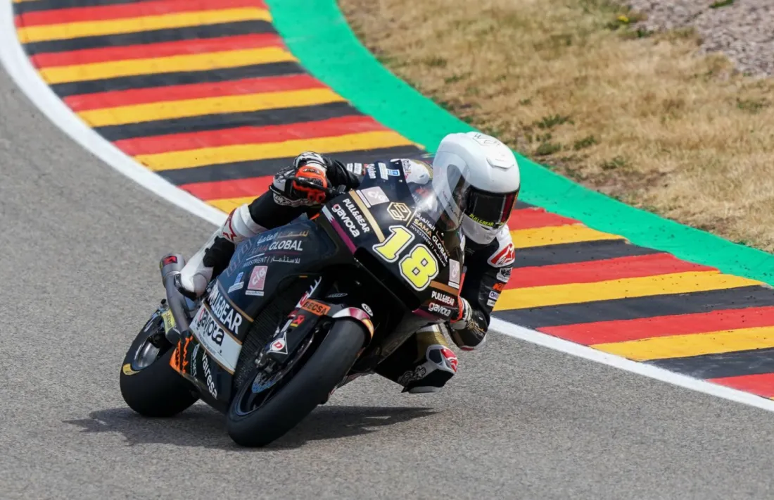 Cardelús, 26è a Sachsenring