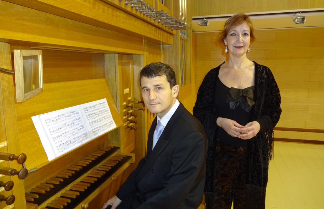 L’organista Miguel Bernal i la soprano Julia Ruiz actuaran aquesta nit, a les nou.