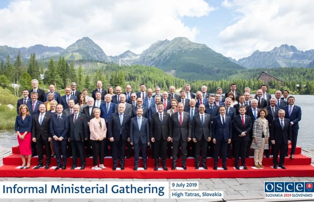 La trobada informal de ministres d’Afers Exteriors de l’OSCE.