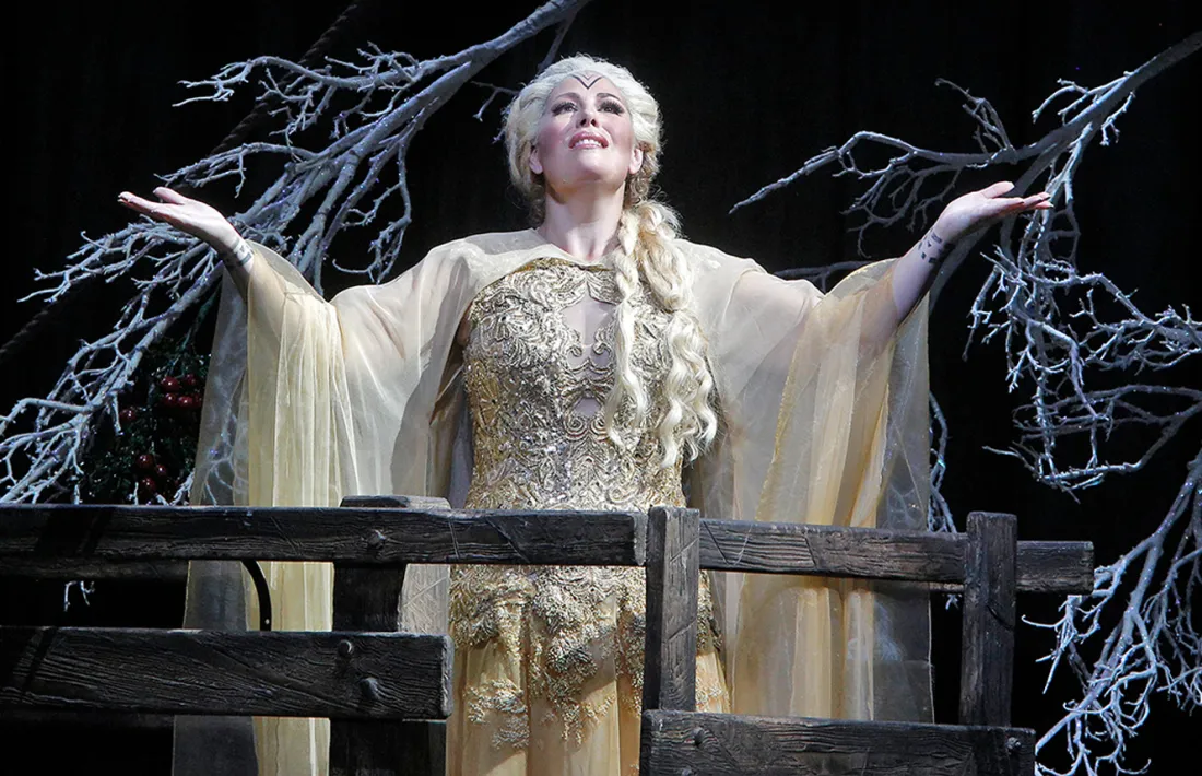 Un moment de l'obra 'Norma de Bellini'.