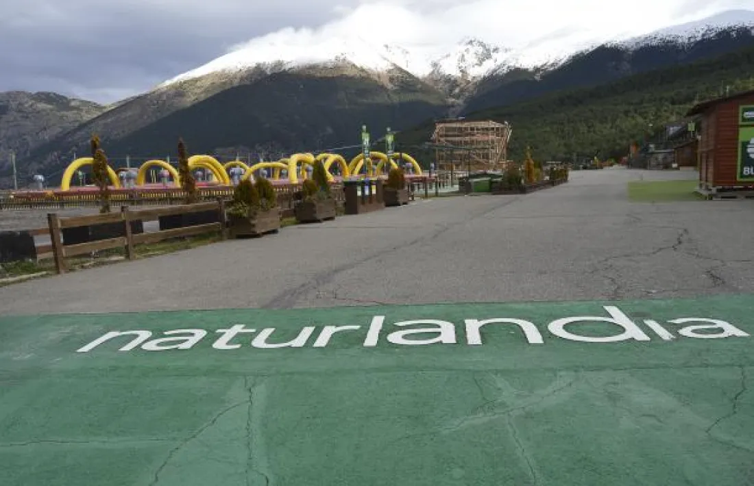 Les instal·lacions de la cota 1.600 de Naturlàndia.