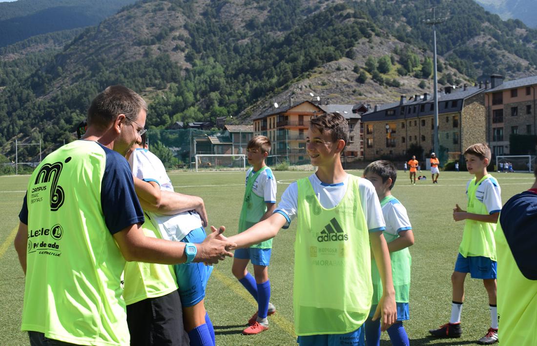La sessió esportiva i inclusiva.