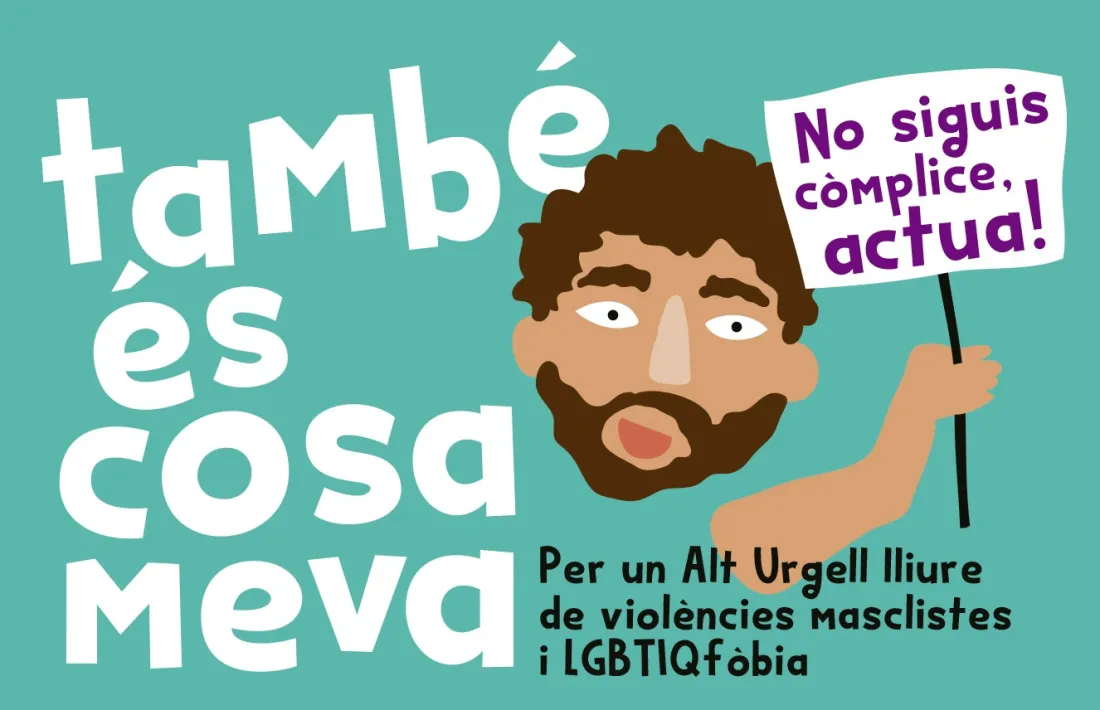 El cartell que anuncia aquesta iniciativa a les festes majors de l’Alt Urgell.