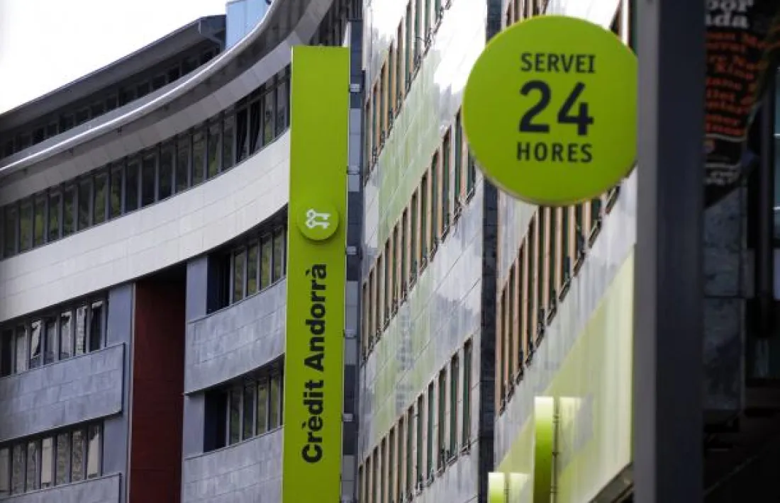 La seu de Crèdit Andorrà.