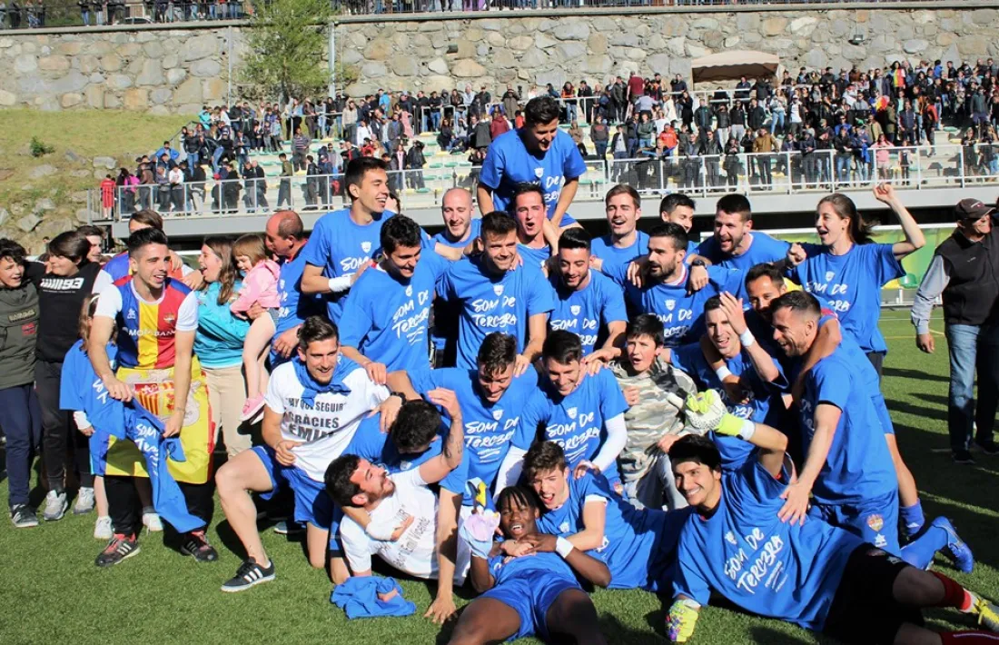 L'FC Andorra puja 'als despatxos' a segona divisió B espanyola
