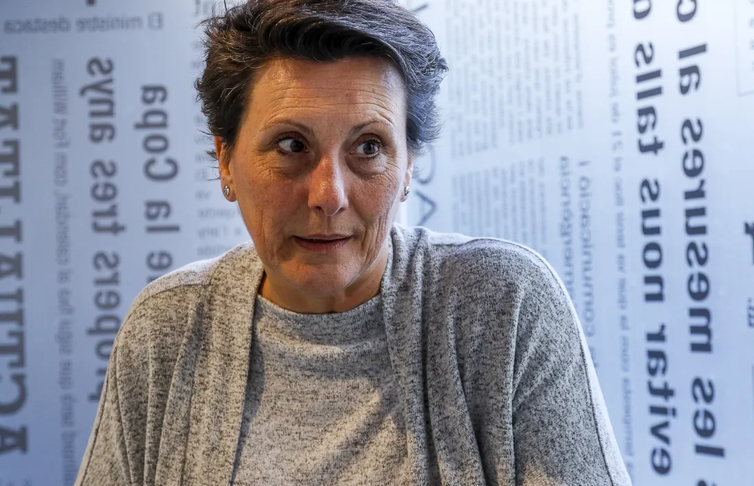 La presidenta del comitè parroquial de Terceravia a Andorra la Vella, Emi Matarrodona.