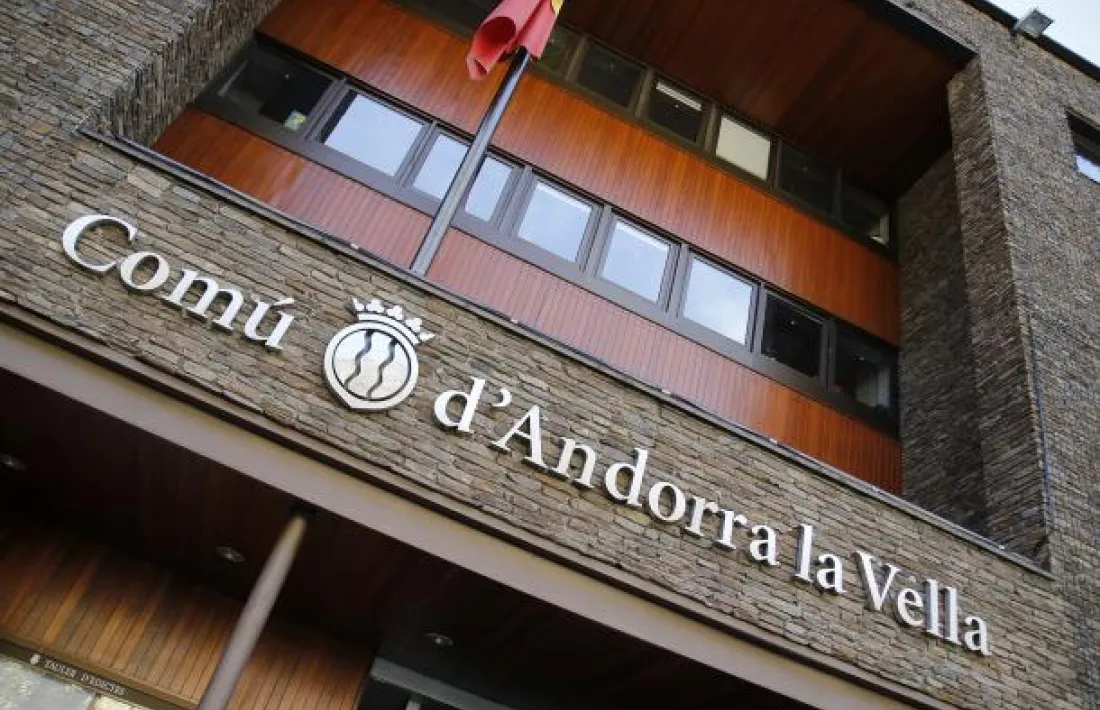 L’edifici del Comú d’Andorra la Vella.