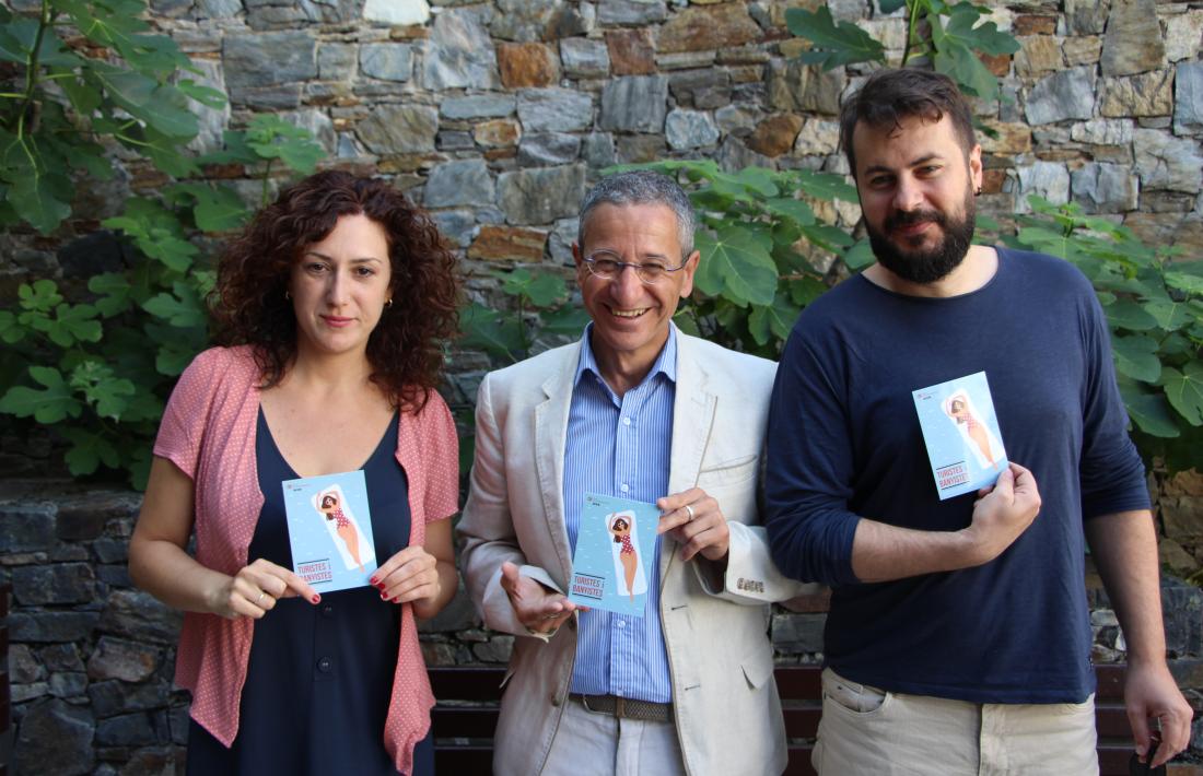 Irina Robles, Salomó Benchluch i Juanma Casero, aquest dijous.