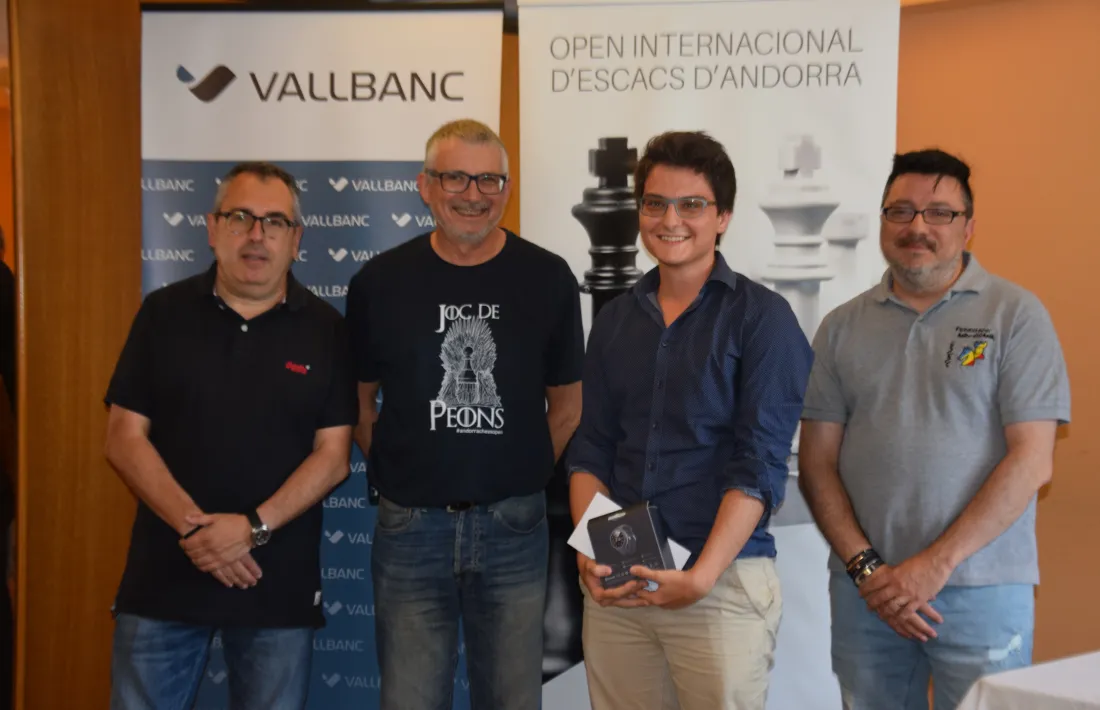 Maxime Lagarde s’imposa a l’Open Internacional Vall Banc