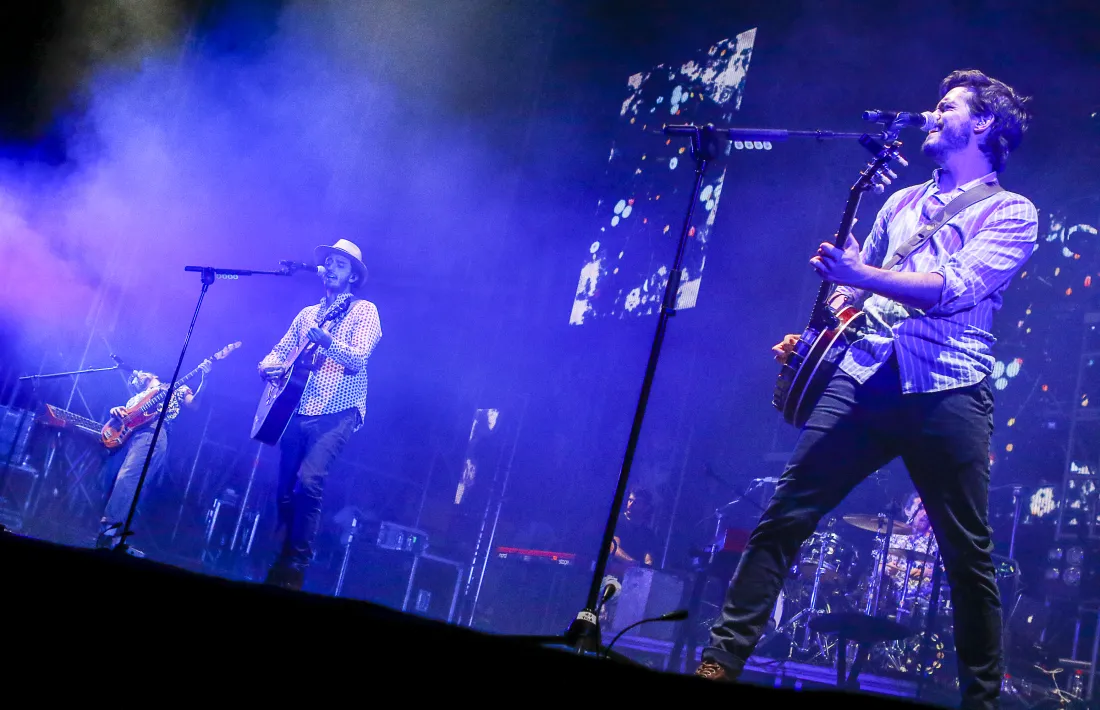 El concert de Morat va tancar la festa a la capital. plats forts del darrer dia de festa major.