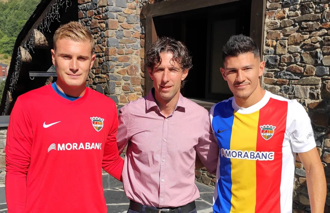 El FC Andorra fitxa al porter Miguel Bañuz i el lateral Miguel Loureiro