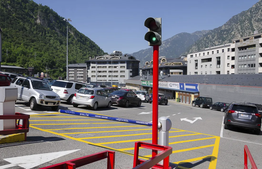 L'aparcament del Fener.