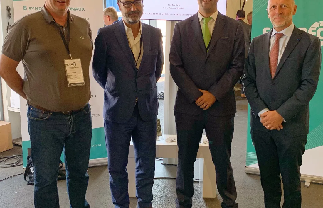 Olivier Dalle, Francesc Zamora, Miquel Àngel Armengol i Jean-Philippe Carpentier.