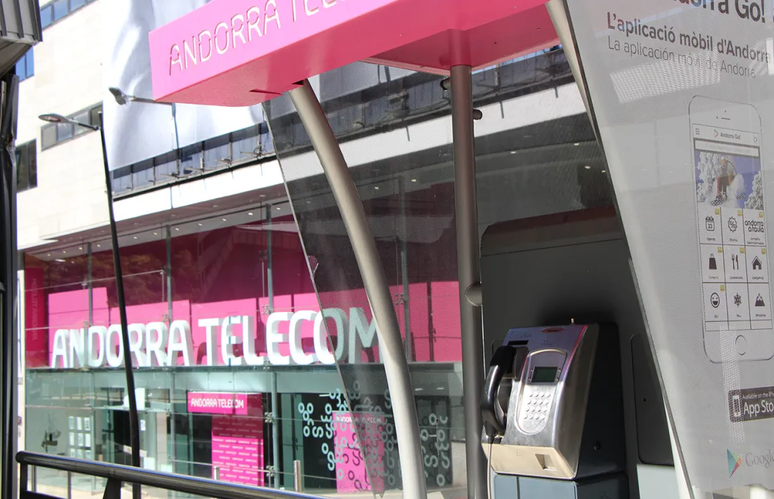 L'agència comercial d'Andorra Telecom.