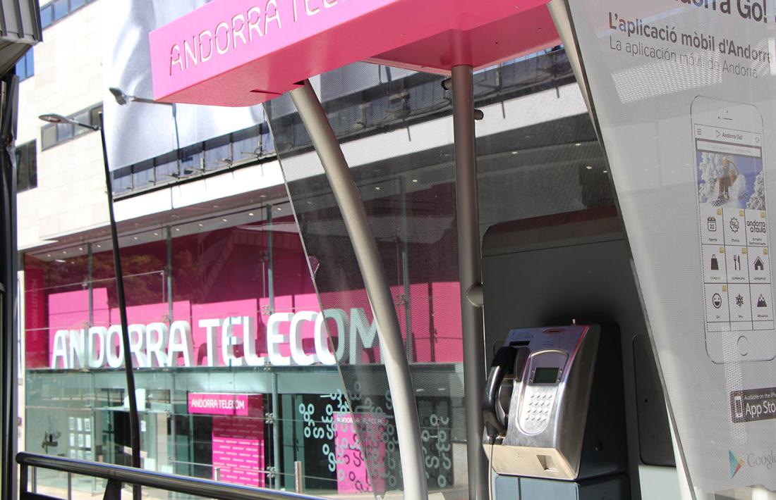 L'agència comercial d'Andorra Telecom.
