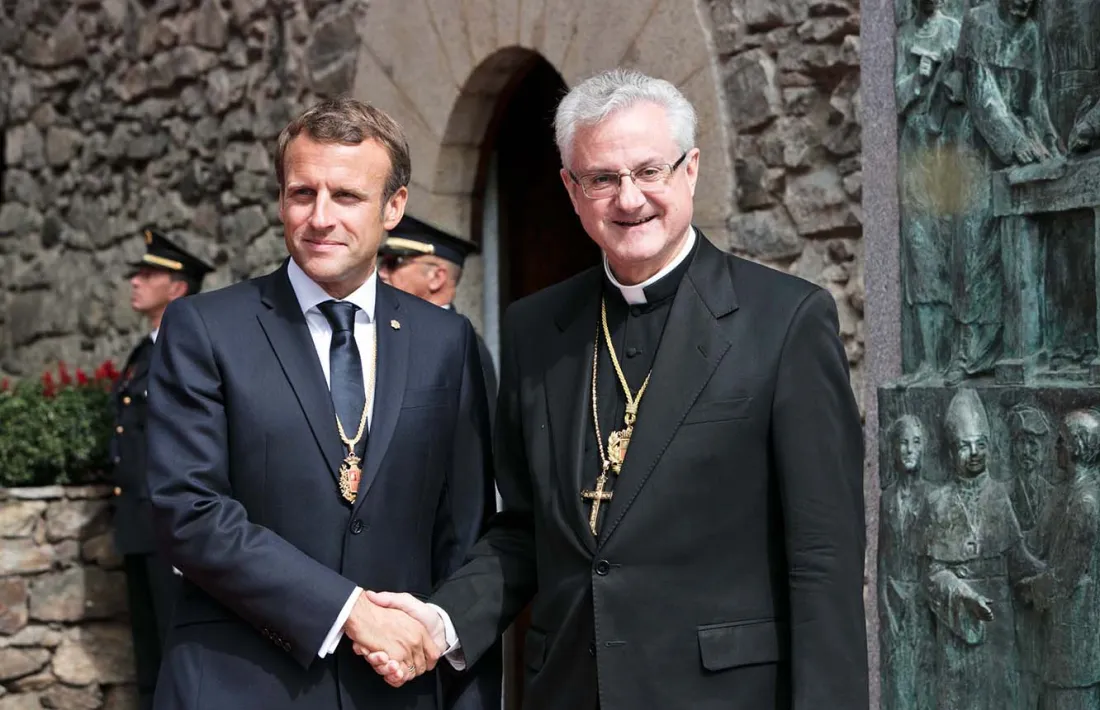 El copríncep episcopal, Joan-Enric Vives, ha fet arribar una carta de condol a Emmanuel Macron per la mort de Jacques Chirac.
