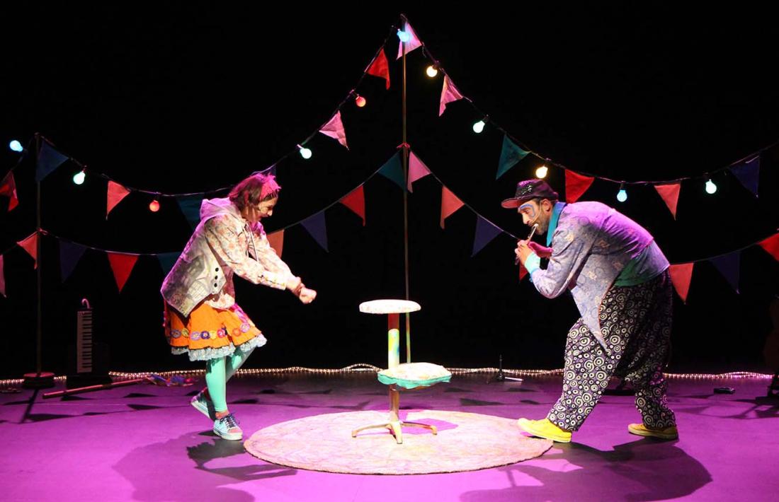 Un moment de l'espectacle 'Cromàtic.