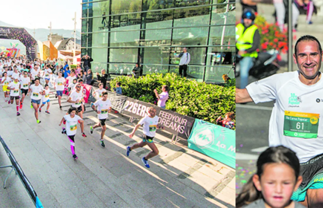 La cursa AnyósPark bufa 10 espelmes