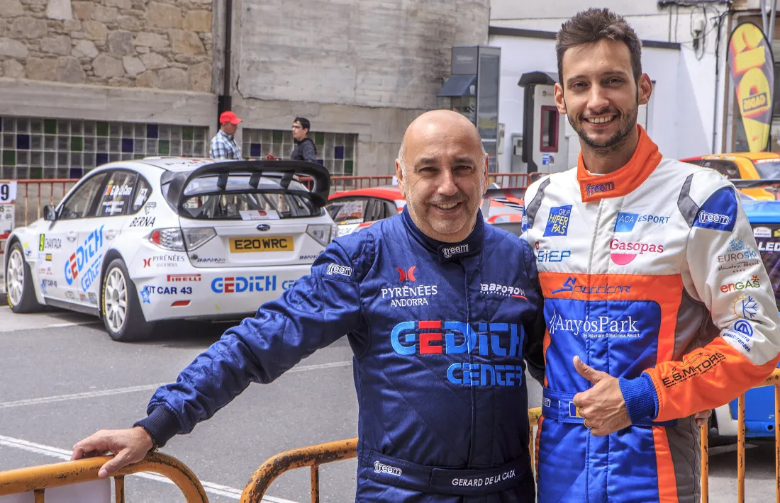 Gerard de la Casa fa podi a la Pujada de la Santa