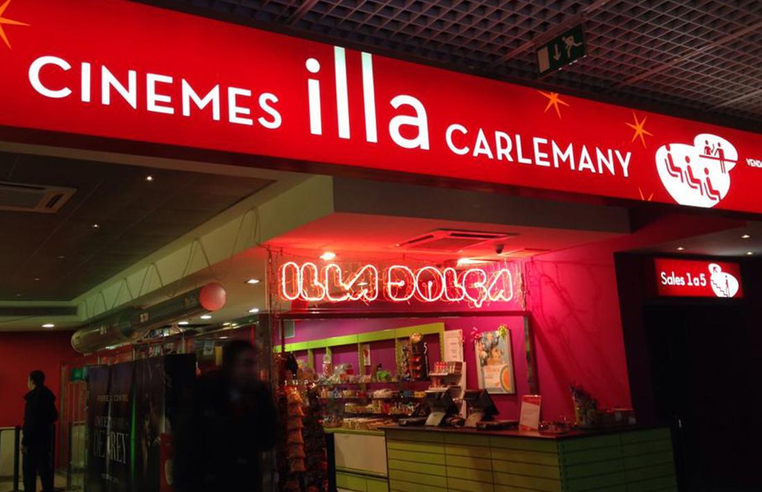 Els cinemes illa Carlemany.