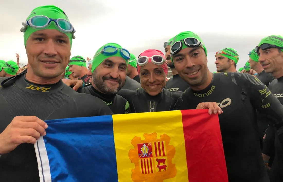  Sergi Medina, 416è a l’IronMan de Barcelona