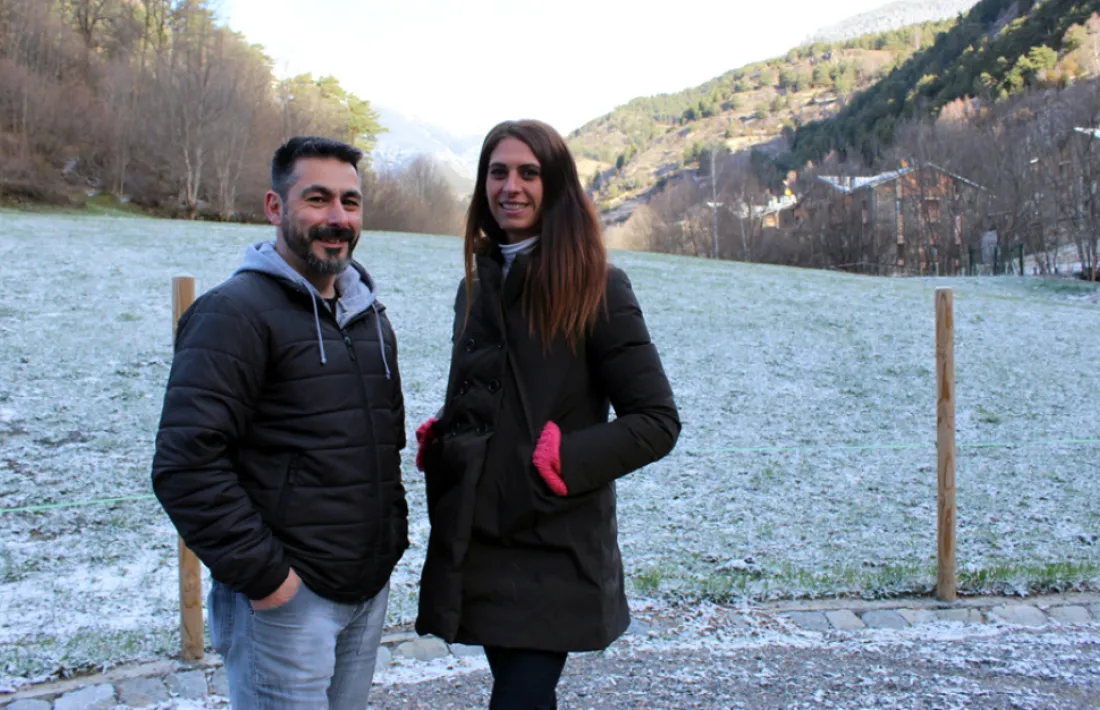 Jord Balsa i Noemí Amador en una imatge d'arxiu.