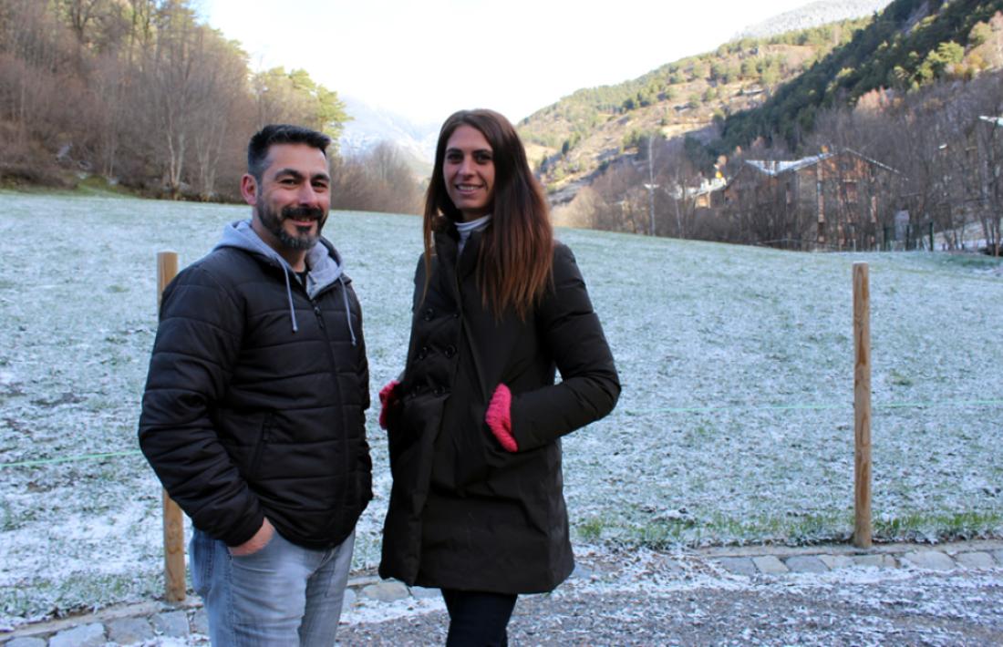 Jord Balsa i Noemí Amador en una imatge d'arxiu.