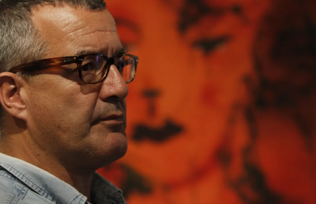 El pintor català, en l’exposició que el 2014 va protagonitzar a la galeria Riberaygua.