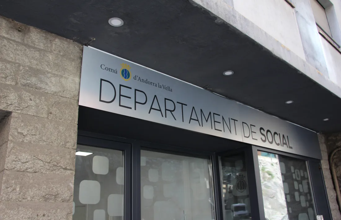 Nou local del departament de Social d'Andorra la Vella.