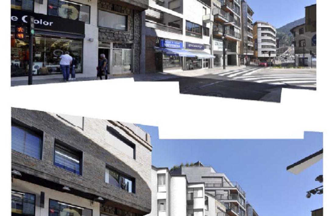 Edifici d’habitatges en lloc del xalet Farràs, obra de Sostres (1955), a la Rotonda de la capital.