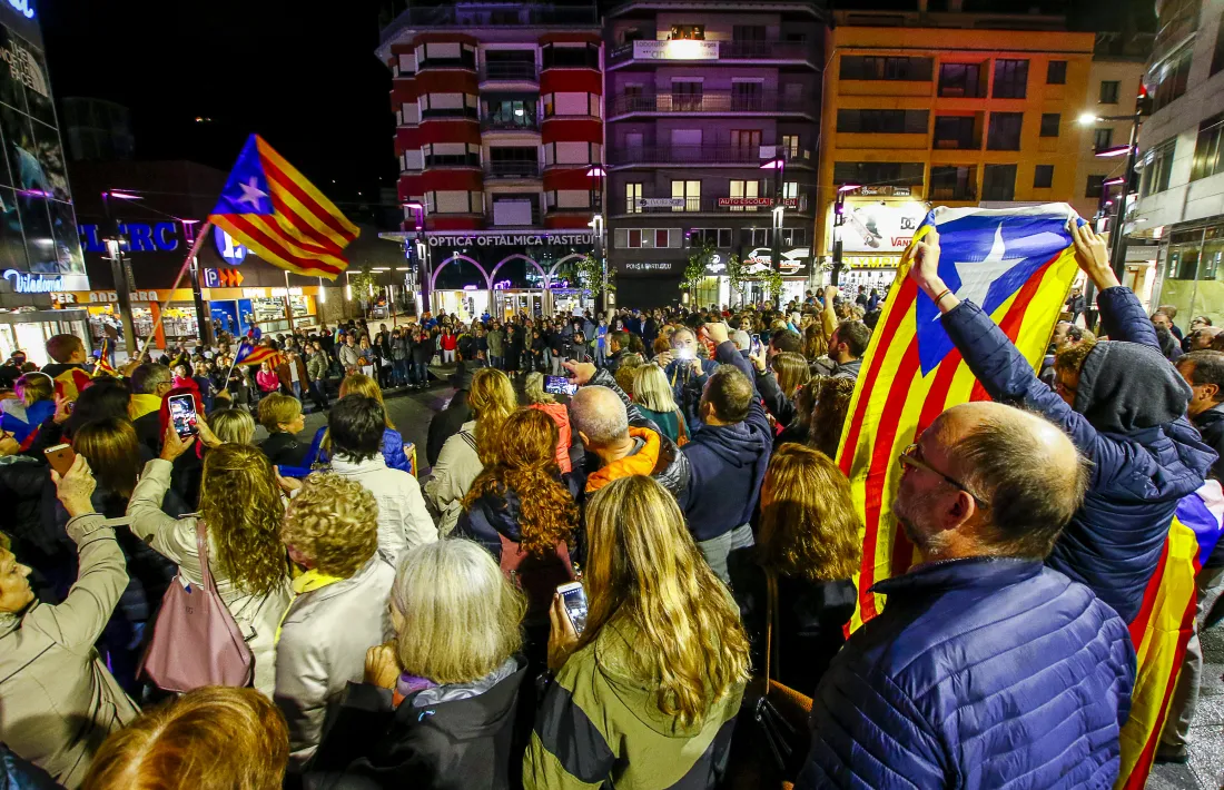 Els manifestants van cridar en diferents ocasions “no és justícia, és venjança”.