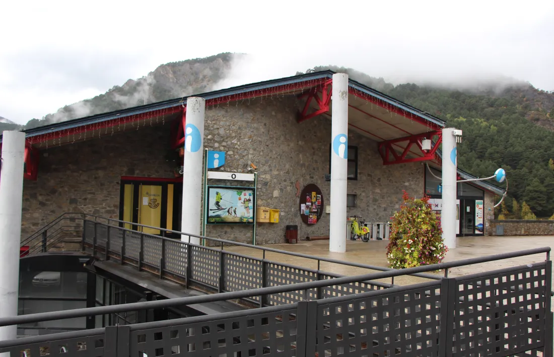 Actual oficina de turisme d'Ordino.